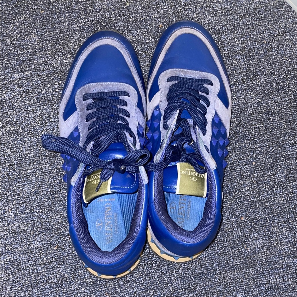 Valentino Vibrant Blue Sneakers